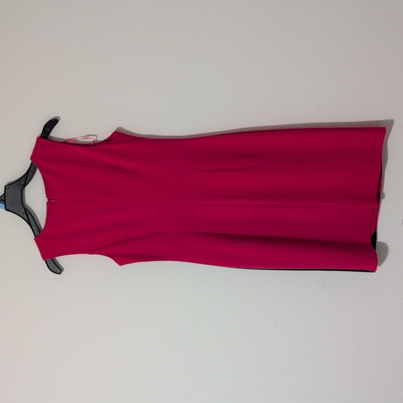 GLAMOUR women's Pink/Black dress. - Picture 2 of 9